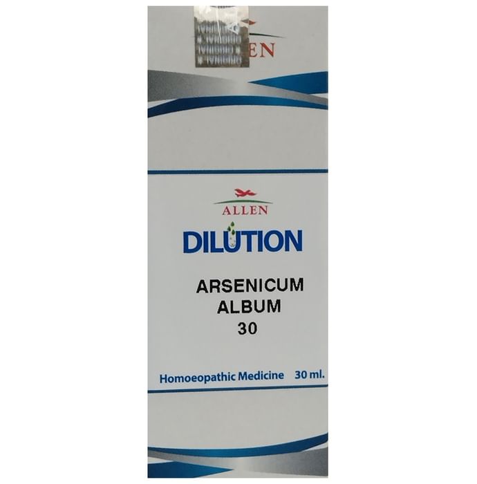 Allen Arsenicum Album Dilution 30 - Classic Derma