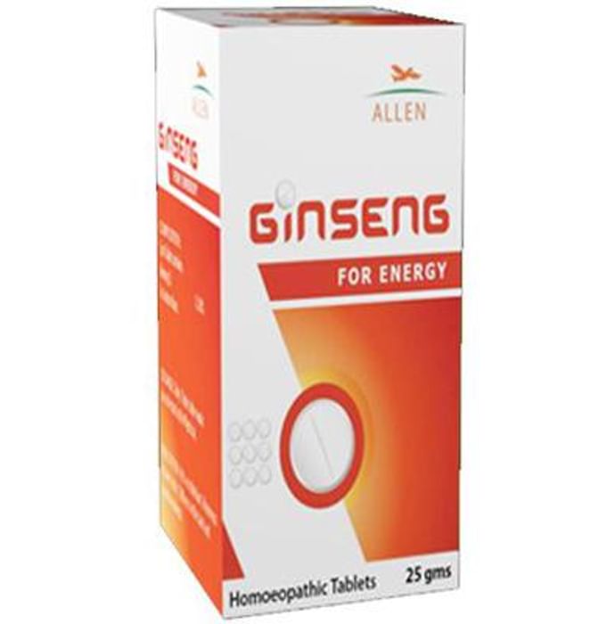 Allen Ginseng For Energy Tablet - Classic Derma