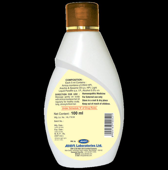 Allen Laboratories Arnica Montana Hair Oil (100ml Each)