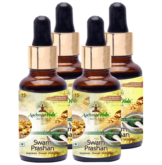 Aachman Veda Swarn Prashan (15ml Each) - Classic Derma