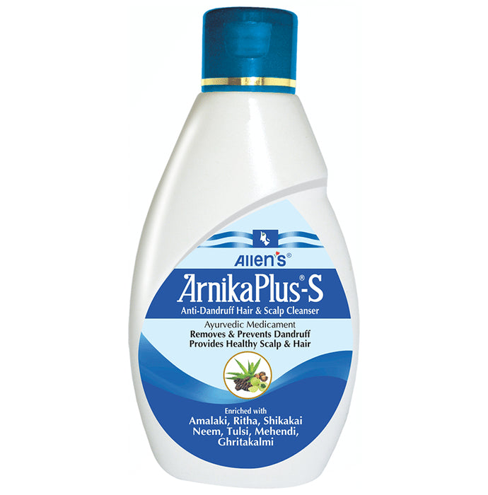 Allen Laboratories ArnikaPlus-S Anti-Dandruff Hair & Scalp Cleanser (100ml Each)