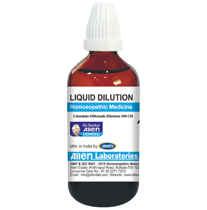 Allen Laboratories Calendula Officinalis Liquid Dilution 200 CH - Classic Derma