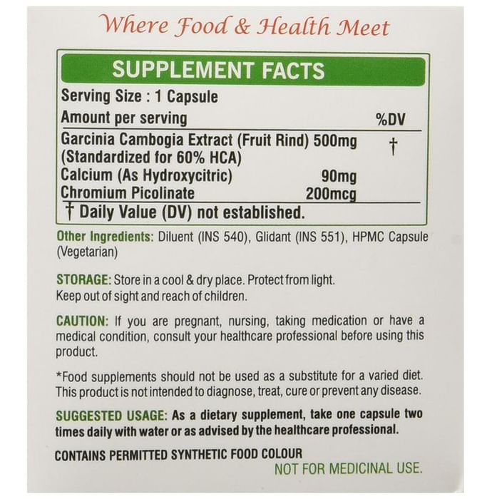 Allen Nutraceutical Garcinia Cambogia Capsule