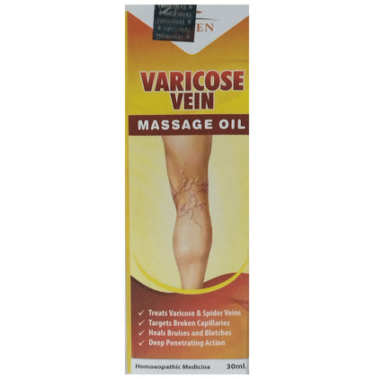 Allen Varicose Vein Massage Oil - Classic Derma