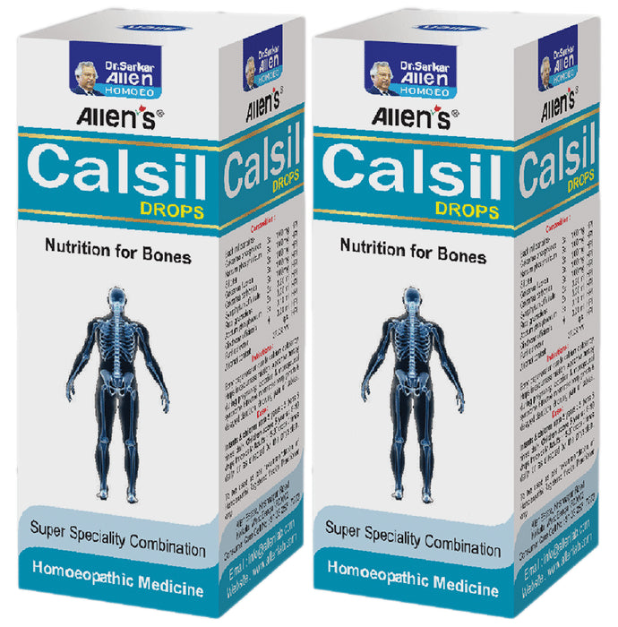 Allen's Calsil Drops (30ml Each) - Classic Derma