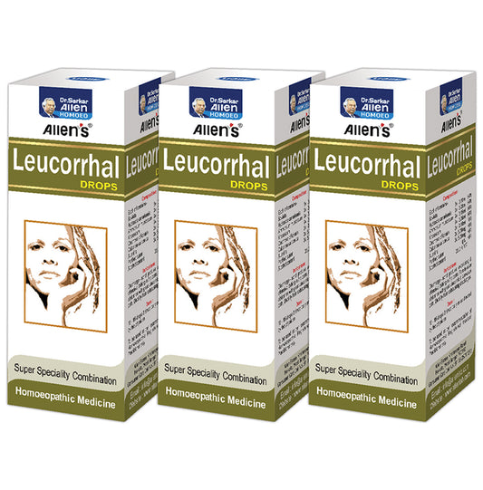 Allen's Leucorrhal Drops (30ml Each) - Classic Derma