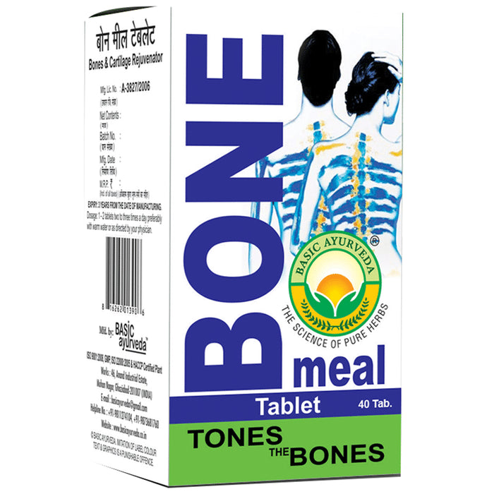 Basic Ayurveda Bone Meal Tablet - Classic Derma