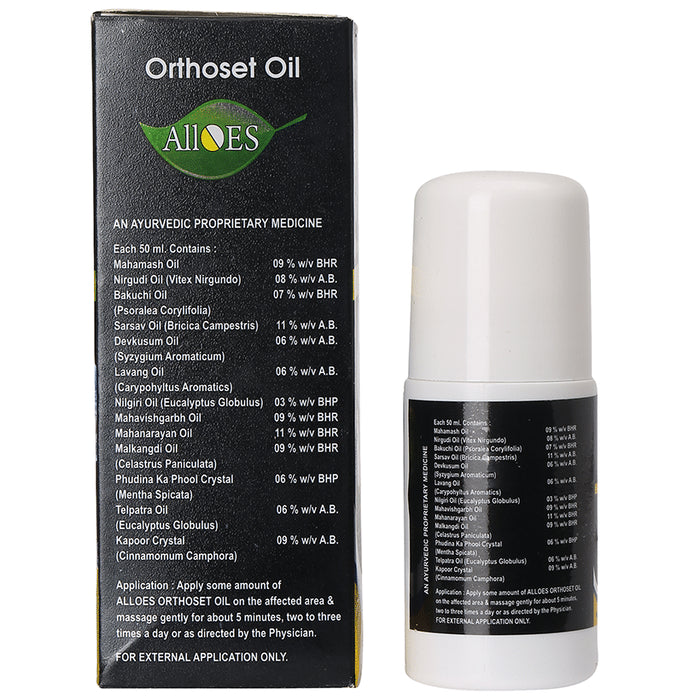 Alloes Ortho Oil Pain Relief for Joints, Knee & Shoulder Oil