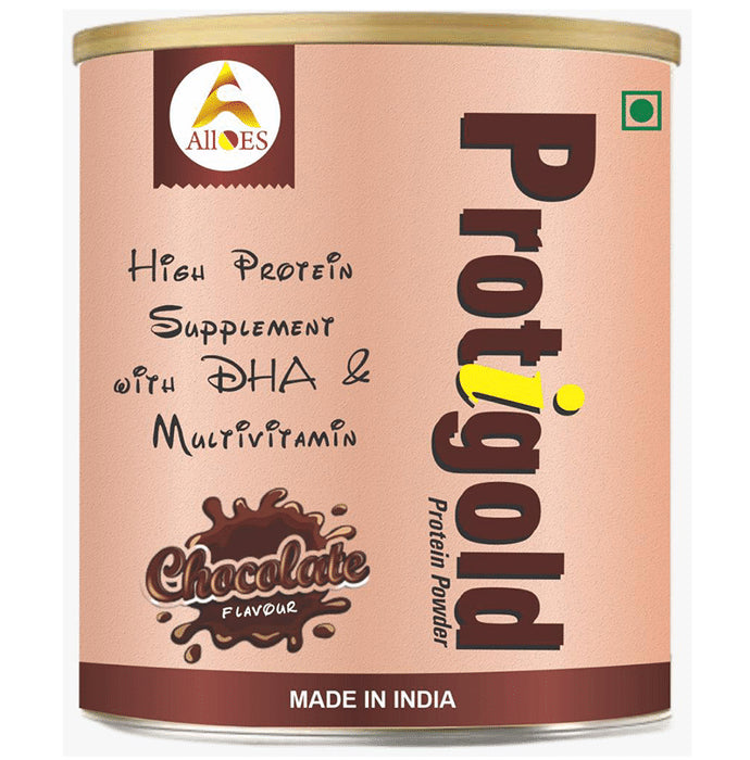 Alloes Protigold Protein Powder Chocolate - Classic Derma