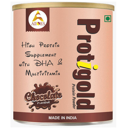 Alloes Protigold Protein Powder Chocolate - Classic Derma
