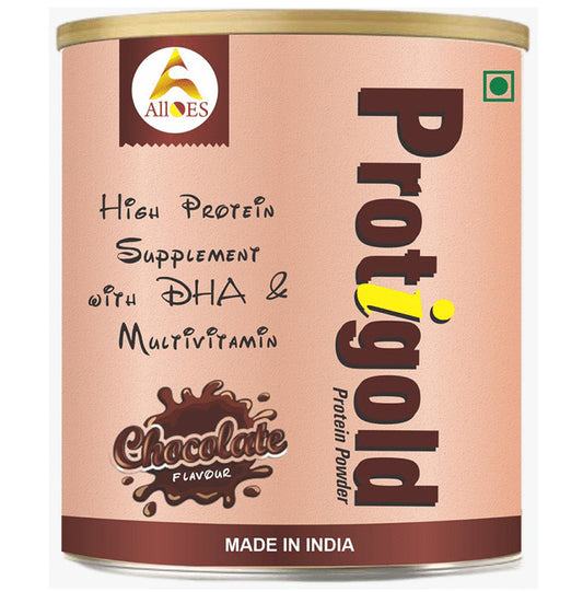 Alloes Protigold Protein Powder Chocolate - Classic Derma
