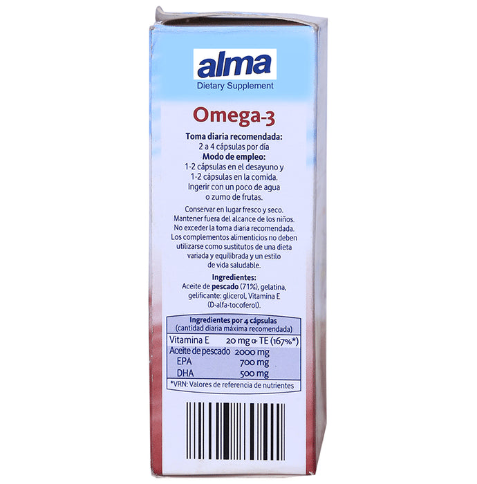 Alma Omega 3 Acidos Grasos Capsule