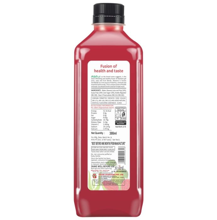 Alo Frut Aloevera + Guava Juice