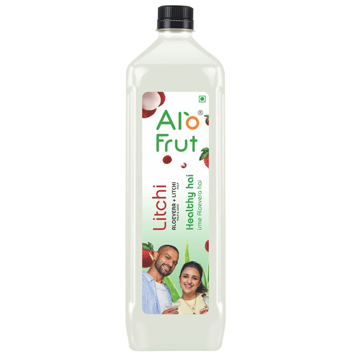 Alo Frut Aloevera + Litchi Juice - Classic Derma