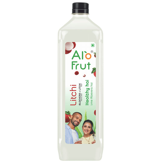 Alo Frut Aloevera + Litchi Juice - Classic Derma