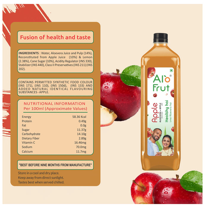 Alo Frut Apple Aloevera Juice