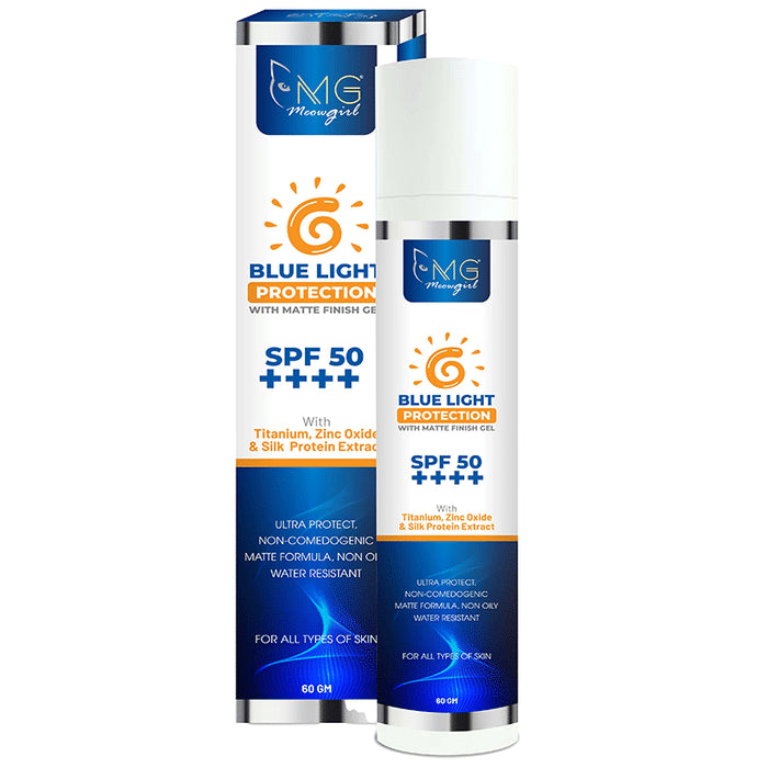 MG Meowgirl Blue Light Protection with Matte Finish Gel SPF 50++++ - Classic Derma