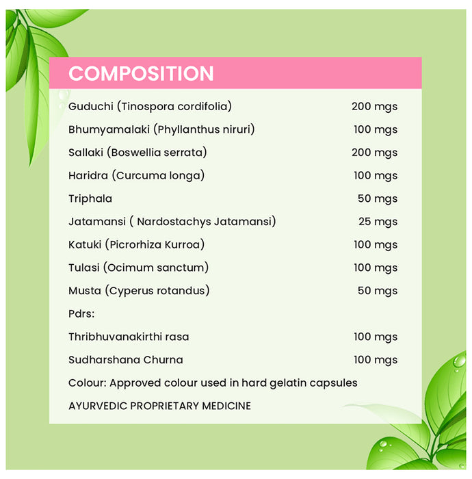 Alopa A3 Forte Capsule for Fever, Pain Relief and Immunity Booster