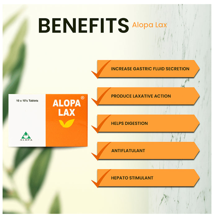 Alopa Alopalax Constipation Relief Tablet (10 Each)