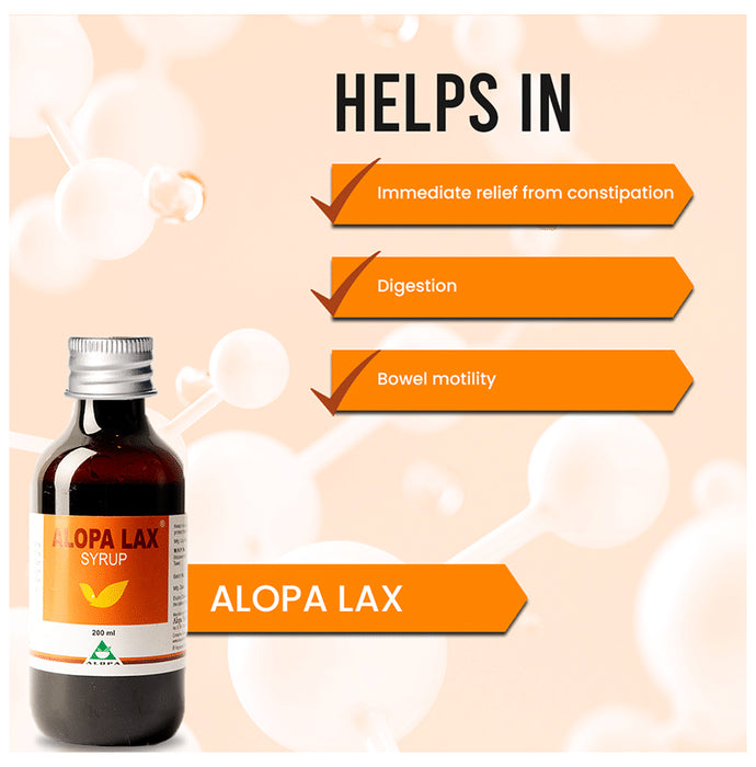Alopa Lax Syrup ( 200ml Each ) Bottle