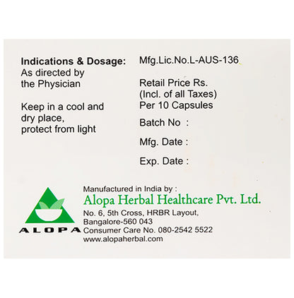 Alopa Obis 30 Capsule for Weight Management (10 Each)