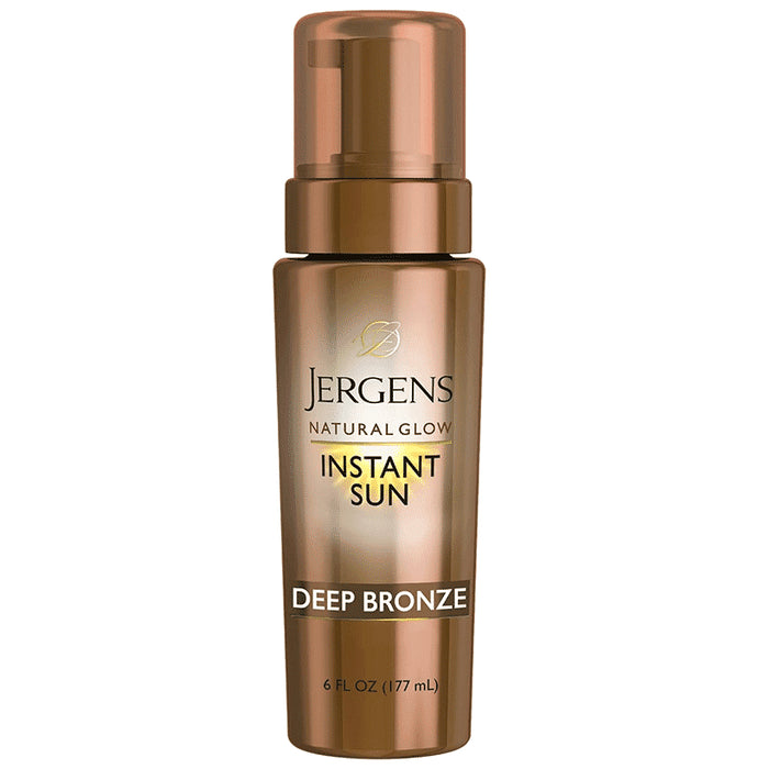 Jergens Natural Glow Instant Sun Body Mousse Deep Bronze - Classic Derma