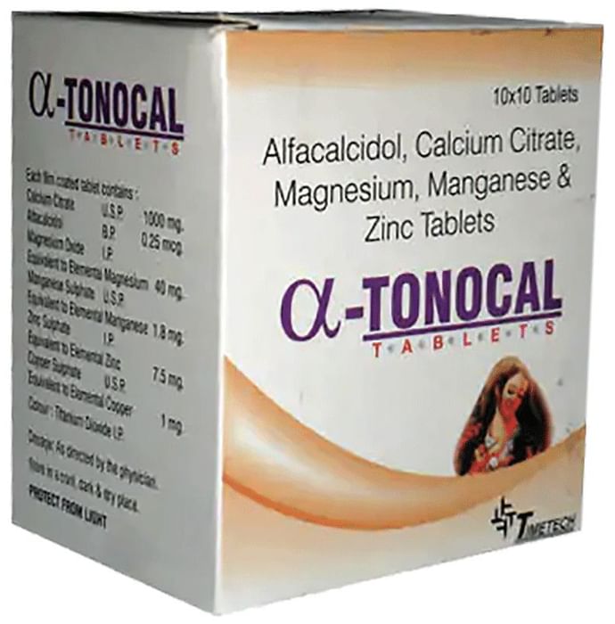 Alpha Tonocal Tablet - Classic Derma