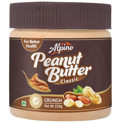 Alpino Classic Crunch Peanut Butter - Classic Derma
