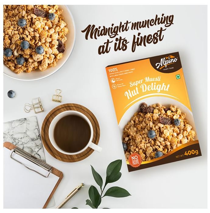 Alpino Super Muesli (400gm Each) Nut Delight