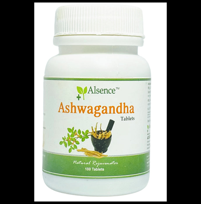 Alsence Ashwagandha Tablet (100 Each) - Classic Derma