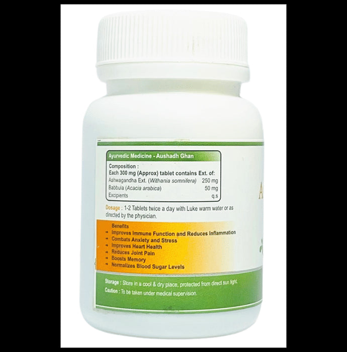 Alsence Ashwagandha Tablet (100 Each)