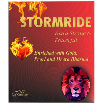 Alsence Combo Pack of Stormride Capsule (30) and Stormride Oil (30ml)