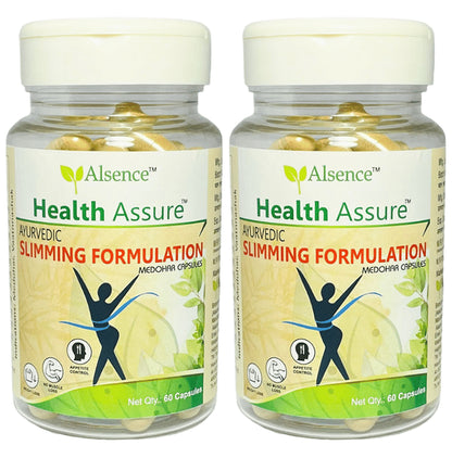 Alsence Health Assure Ayurvedic Slimming Formulation Medohar Capsule (60 Each) - Classic Derma