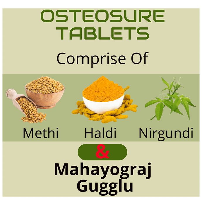 Alsence Osteosure (30 Tablet Each)