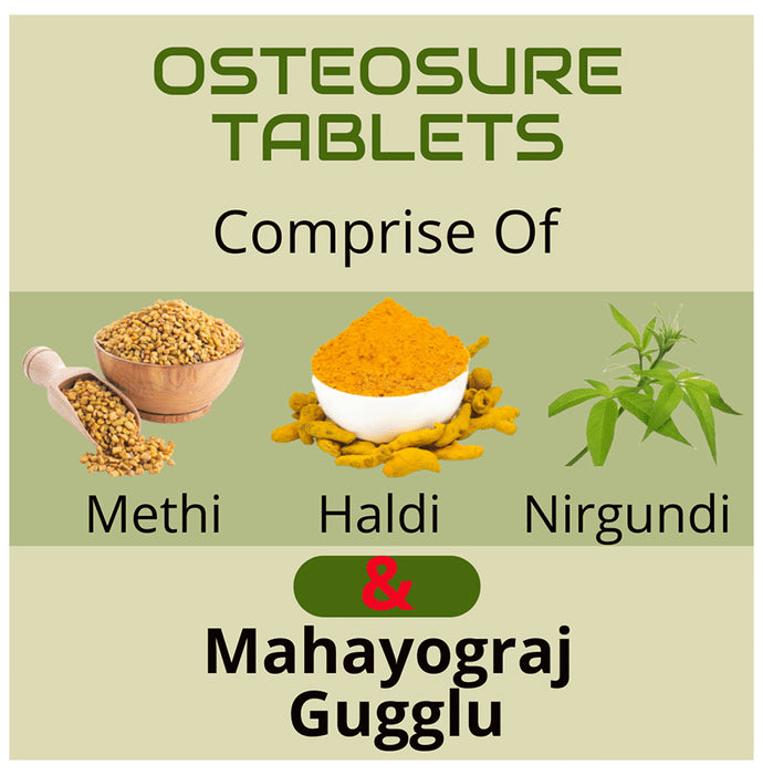 Alsence Osteosure (30 Tablet Each)