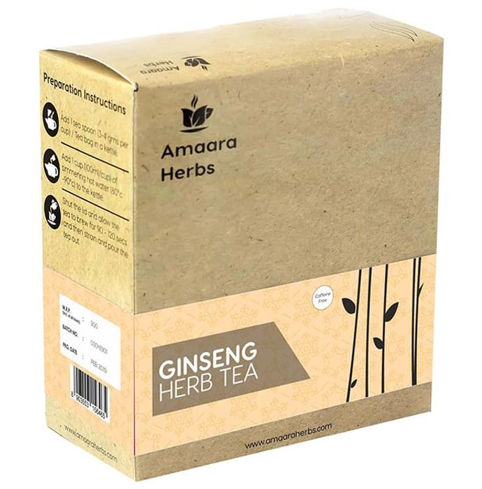 Amaara Herbs Tea Bag Ginseng Herb - Classic Derma