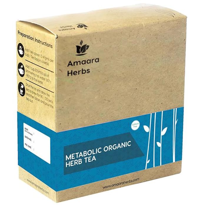 Amaara Herbs Tea Bag Metabolic Organic Herb - Classic Derma