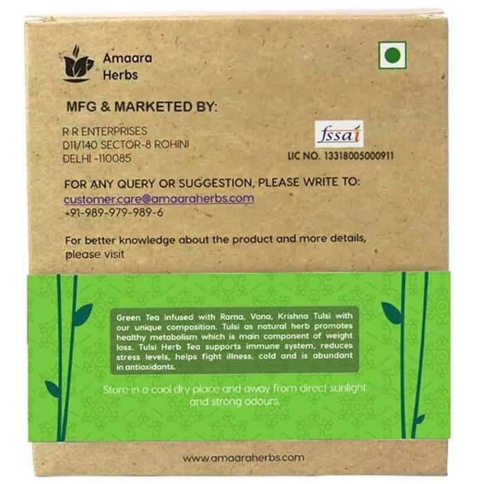 Amaara Herbs Tea Bag Tulsi Herb