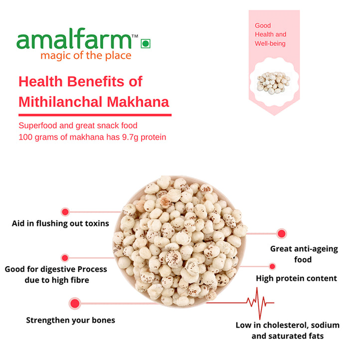 Amalfarm Mithilanchal Makhana Foxnut