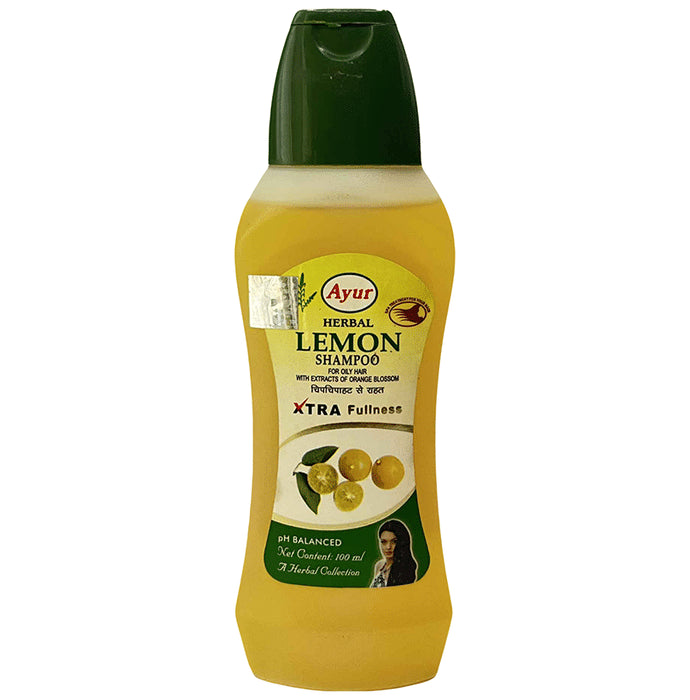 Ayur Herbal Shampoo(100ml Each) Lemon - Classic Derma