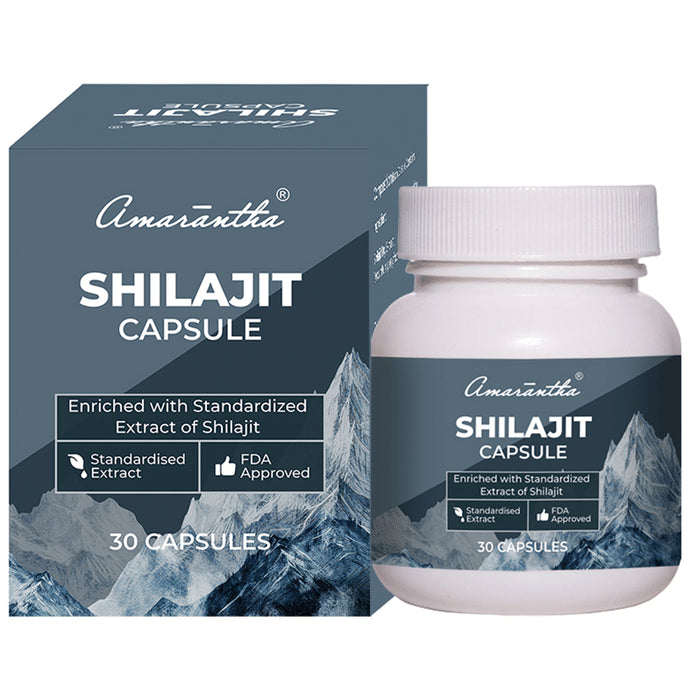 Amarantha Shilajit Capsule - Classic Derma