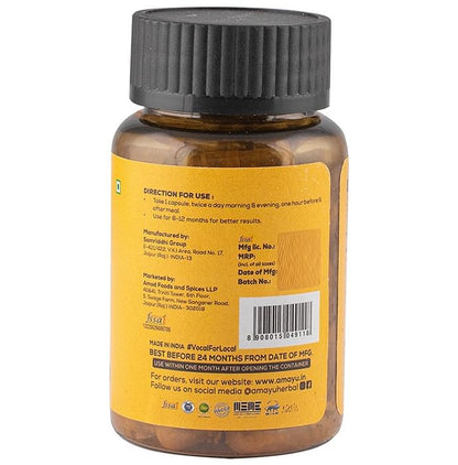 Amayu Curcumin (with Piperine) Capsule