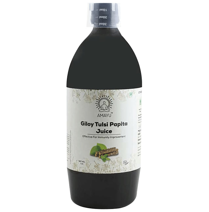 Amayu Giloy Tulsi Papita Juice - Classic Derma