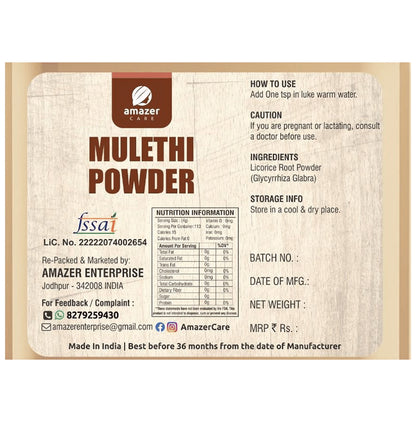 Amazer Care Mulethi Powder