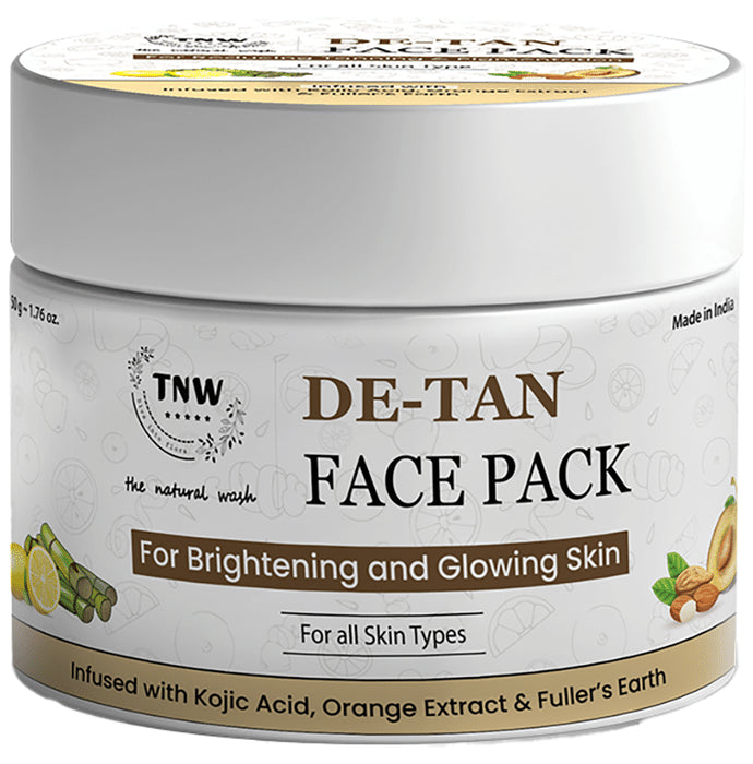 TNW- The Natural Wash De-Tan Face Pack - Classic Derma