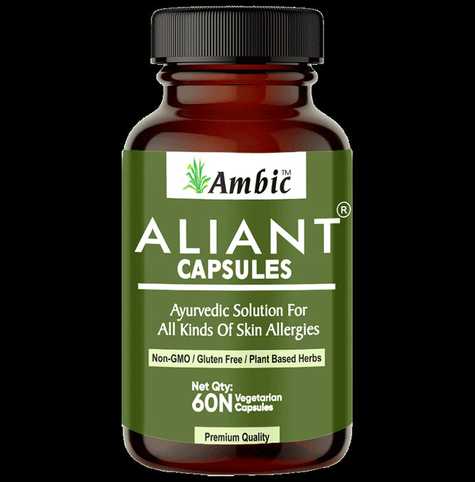 Ambic Aliant Vegetarian Capsule (60 Each) - Classic Derma