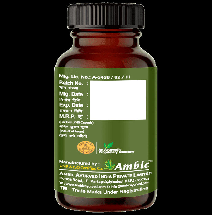 Ambic Aliant Vegetarian Capsule (60 Each)