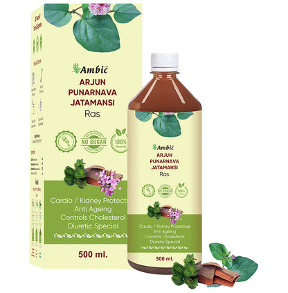 Ambic Arjun Punarnava Jatamansi Ras - Classic Derma