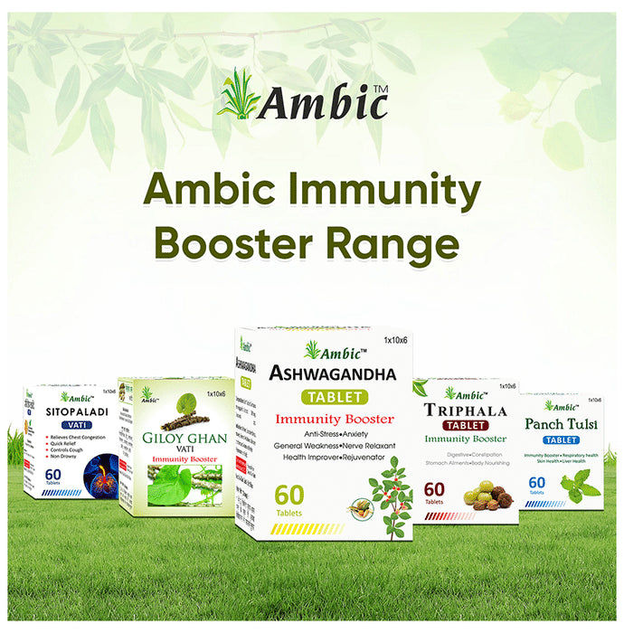 Ambic Ashwagandha Tablet Immunity Booster (60 Each)
