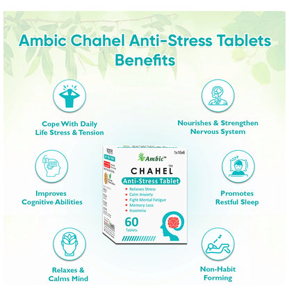Ambic Chahel Anti-Stress Tablet
